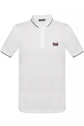 Logo-embroidered polo shirt, zdjęcie 1 Logo-embroidered polo shirt od Dolce & Gabbana